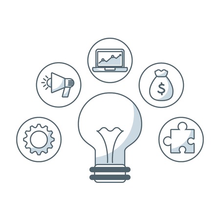 set business isolated icons vector illustration designのイラスト素材