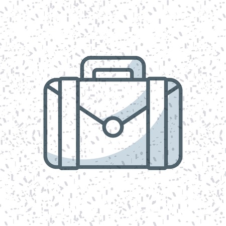 portfolio briefcase isolated icon vector illustration designのイラスト素材