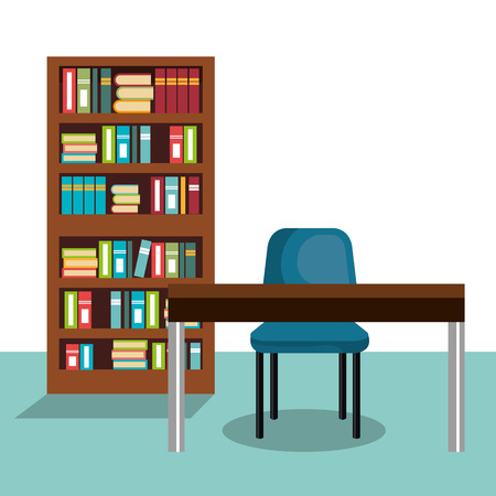 study room house icon vector illustration designのイラスト素材