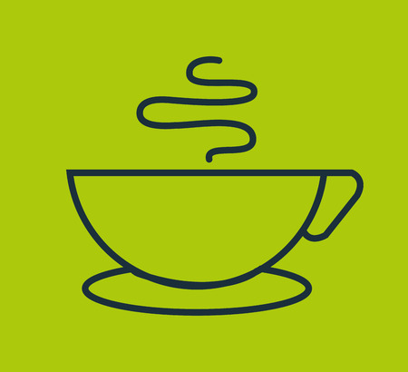 coffee cup isolated icon vector illustration designのイラスト素材