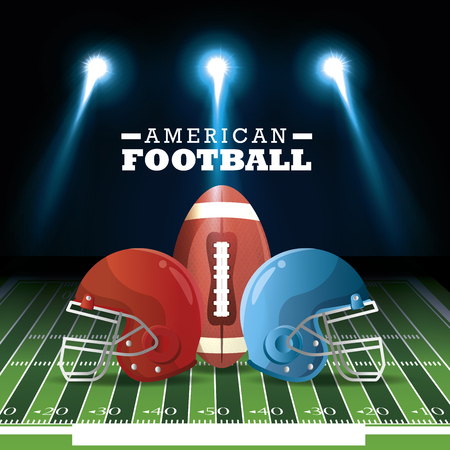 american football sport icon vector illustration designのイラスト素材