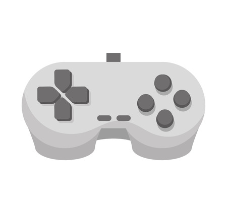 player control videogame controller entertainment technology device vector illustrationのイラスト素材