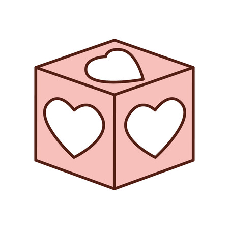 love romantic emotions  icon design, vector illustrationのイラスト素材