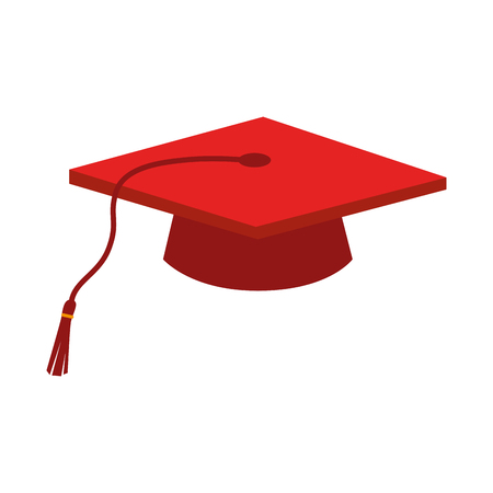 cap graduation education ceremonyのイラスト素材