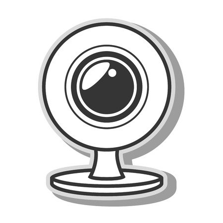 web cameraのイラスト素材