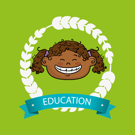 girl student graduation icon vector illustration eps10のイラスト素材