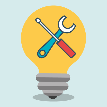 idea tools icon vector illustration eps 10のイラスト素材