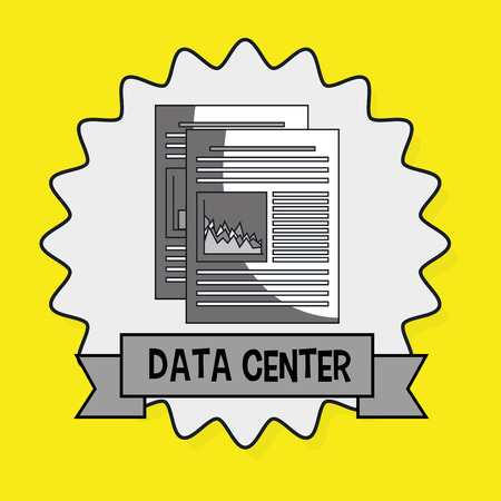 data center eps10s statistics vector illustration eps10のイラスト素材