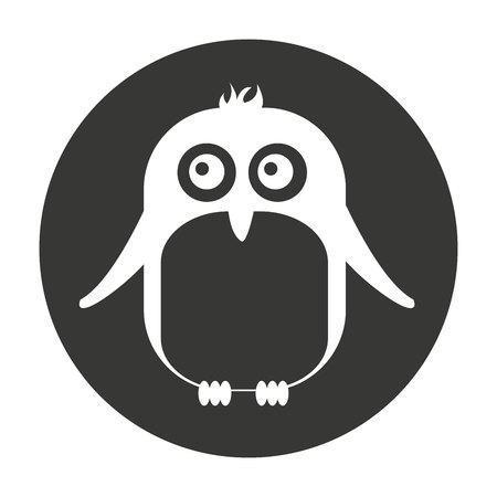 cute penguin animal tender isolated icon vector illustration designのイラスト素材