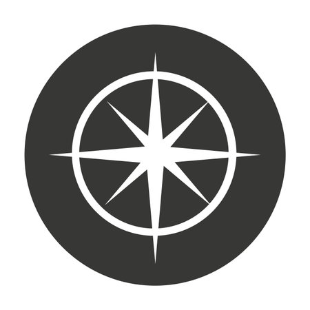 compass guide equipment isolated icon vector illustration designのイラスト素材