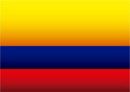 colombian flag colorful icon vector illustration designのイラスト素材