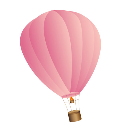 balloon air hot travel vector illustration designのイラスト素材