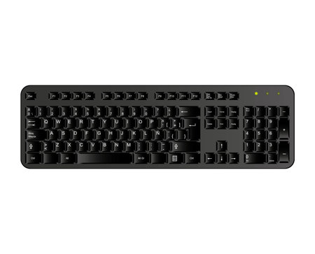 keyboard computer device icon vector illustration design