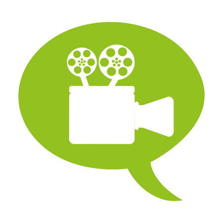 camera lens video icon vector illustration designのイラスト素材