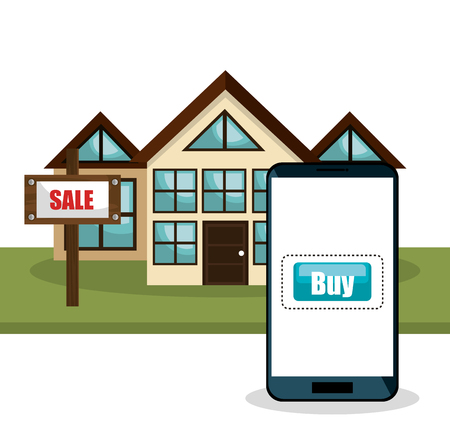 online shopping e-commerce isolated vector illustration eps 10のイラスト素材