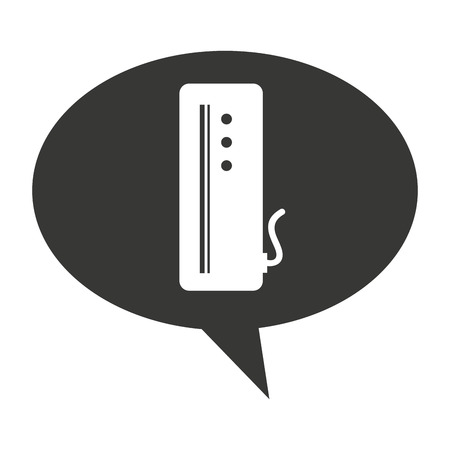 video game console isolated icon vector illustration designのイラスト素材