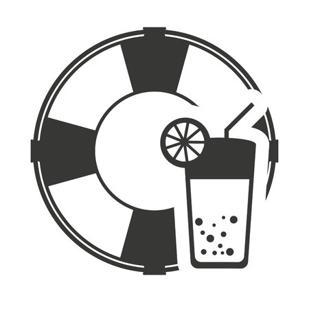 best summer isolated icon vector illustration designのイラスト素材