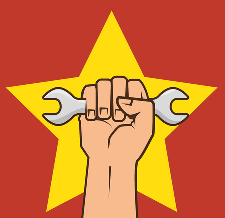 boxing championship punch isolated vector illustrationのイラスト素材
