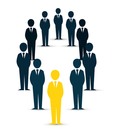 human resources recruit design isolated vector illustration eps 10のイラスト素材