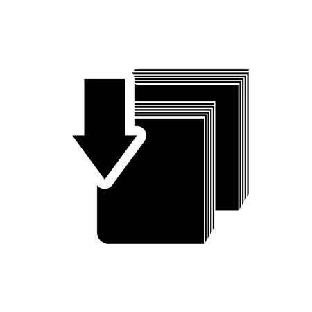 book with arrow download icon vector illustration designのイラスト素材