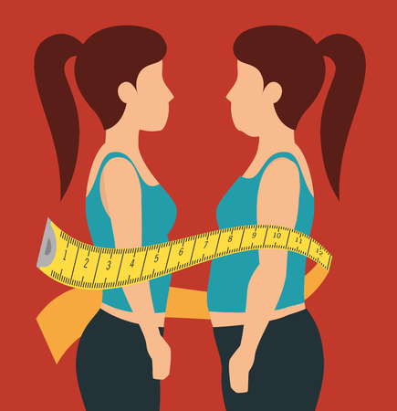sport fitness healthy life design isolated vector illustrationのイラスト素材