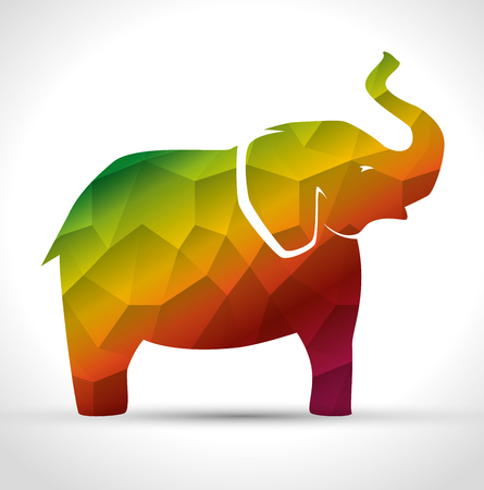 icon elephant design isolated vector illustration eps 10のイラスト素材