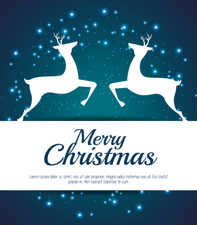 card merry christmas and new year design isolated vector illustration eps 10のイラスト素材
