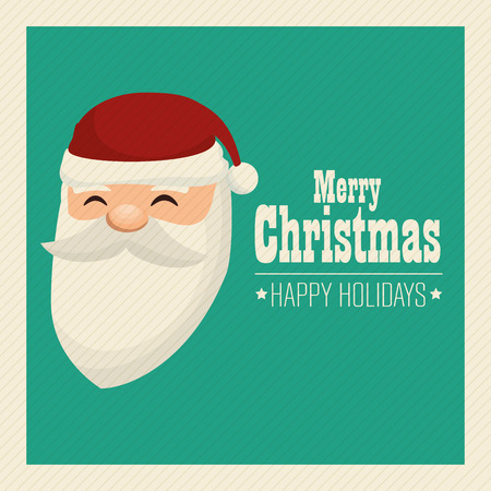 card merry christmas and new year design isolated vector illustration eps 10のイラスト素材