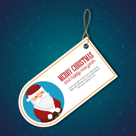 card merry christmas and new year design isolated vector illustration eps 10のイラスト素材