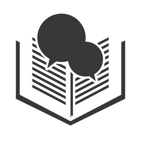 text book with education icon vector illustration designのイラスト素材