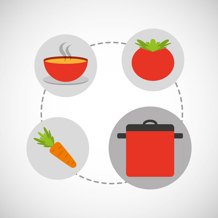 kitchen equipment utencils icon vector illustration designのイラスト素材