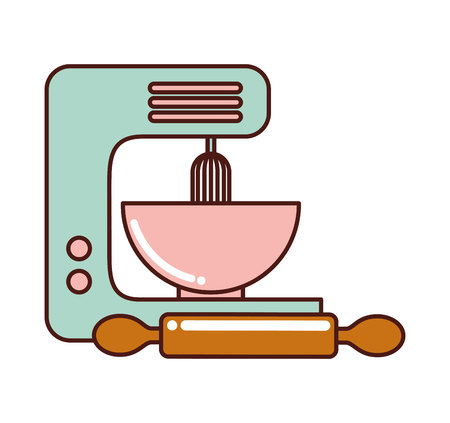 kitchen appliance supply icon vector illustration designのイラスト素材