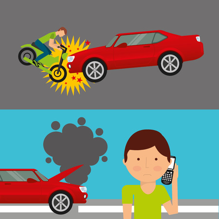 car insurance business icon vector illustration designのイラスト素材