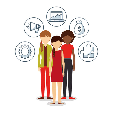 business person worker icon vector illustration designのイラスト素材