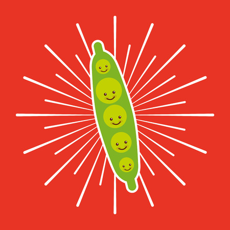 food character kids menu vector illustration designのイラスト素材