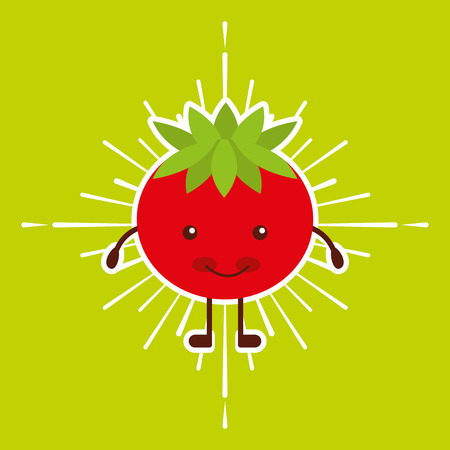 food character kids menu vector illustration designのイラスト素材