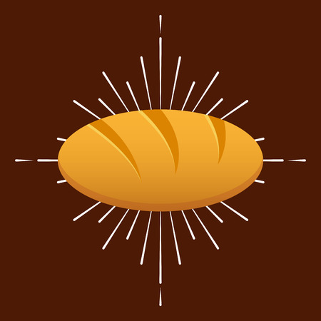 baked goods daily fresh vector illustration designのイラスト素材