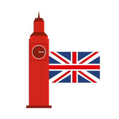london city classic icon vector illustration designのイラスト素材