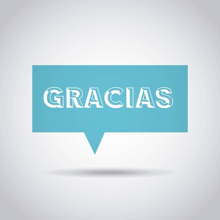gratitude message label isolated icon vector illustration, eps10のイラスト素材