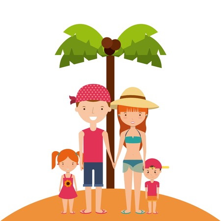 summer holidays enjoy icon vector illustration designのイラスト素材