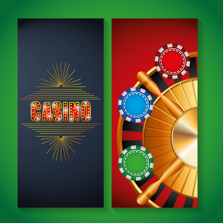 records money game casino vector illustration designのイラスト素材