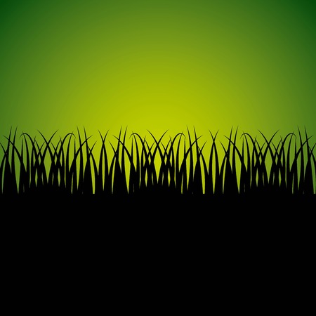 nature grass field background vector illustration designのイラスト素材