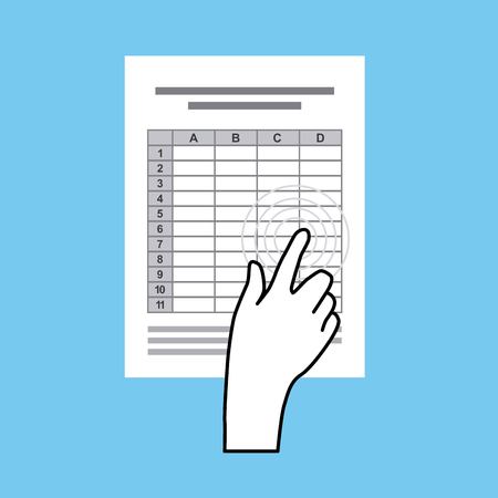 file document format digital icon vector illustration designのイラスト素材