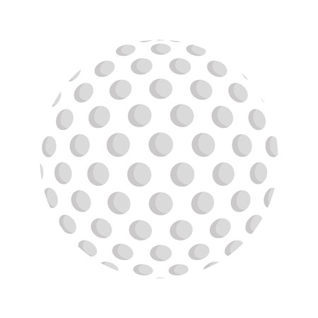 ball golf sport equipment vector illustration designのイラスト素材