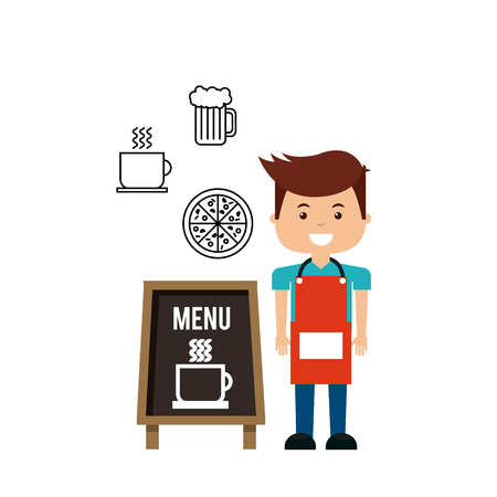 delicious menu restaurant urban vector illustration designのイラスト素材