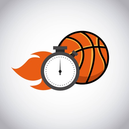 basketball league emblem classic vector illustration designのイラスト素材