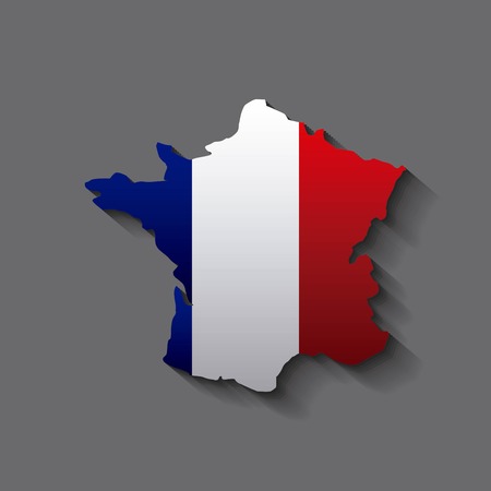 france map geography icon vector illustration designのイラスト素材