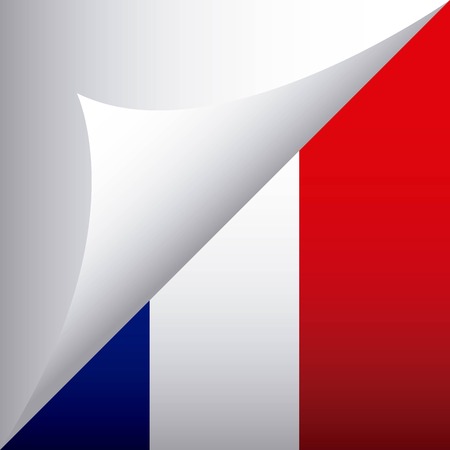france flag classic culture vector illustration designのイラスト素材