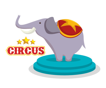 circus entertainment amazing show vector illustration designのイラスト素材