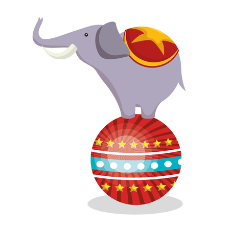 circus entertainment amazing show vector illustration designのイラスト素材